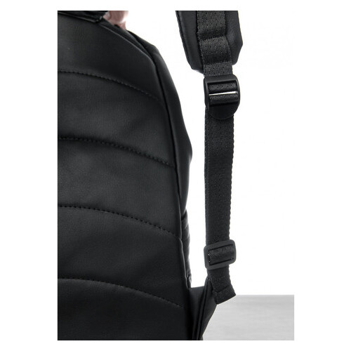 Рюкзак Sambag RollTop MQN чорний з битим сріблом 24320635 фото №2