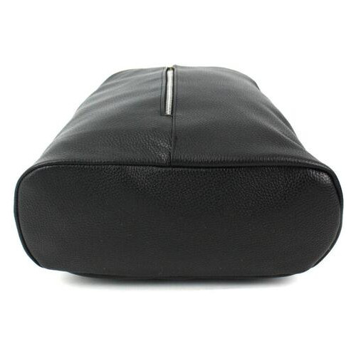 Шкіряний жіночий рюкзак Borsacomoda 14 л чорний фото №4