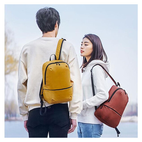 Рюкзак Xiaomi Z Bag Ultra Light Portable Mini Backpack Yellow фото №2