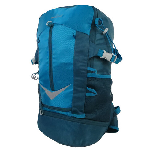 Місткий спортивний рюкзак з дощовиком 30L Rocktrail IAN389063 блакитний фото №1