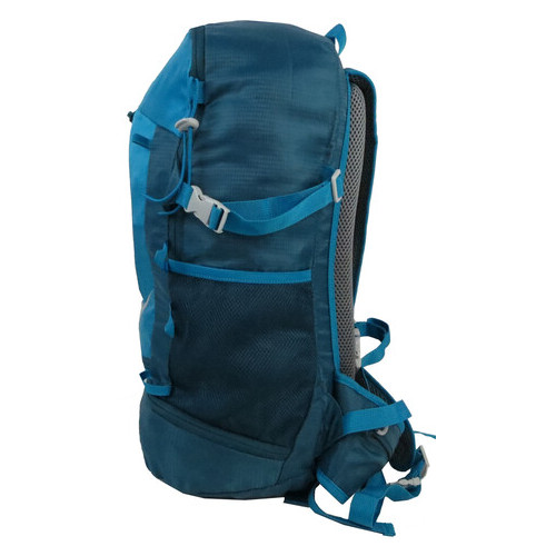 Місткий спортивний рюкзак з дощовиком 30L Rocktrail IAN389063 блакитний фото №7