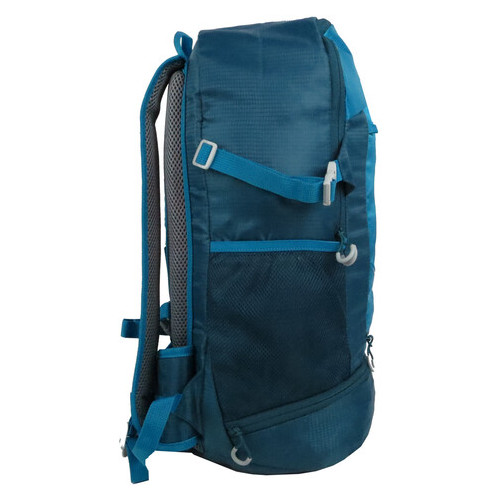 Місткий спортивний рюкзак з дощовиком 30L Rocktrail IAN389063 блакитний фото №4