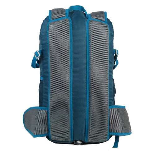 Місткий спортивний рюкзак з дощовиком 30L Rocktrail IAN389063 блакитний фото №5