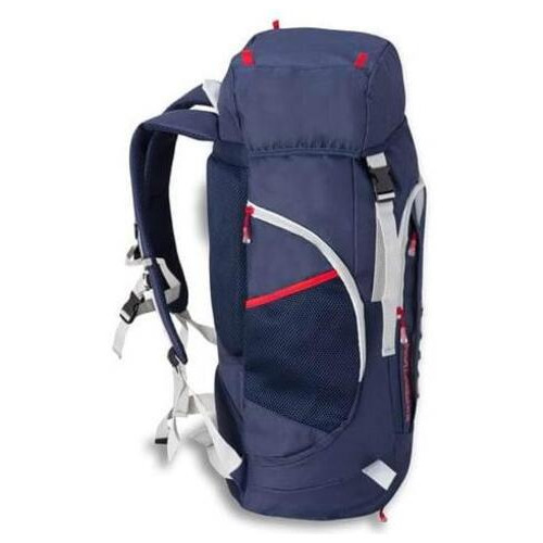 Туристичний похідний рюкзак з дощовиком 45L Semiline Expedition синій фото №3