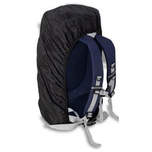Туристичний похідний рюкзак з дощовиком 45L Semiline Expedition синій фото №5