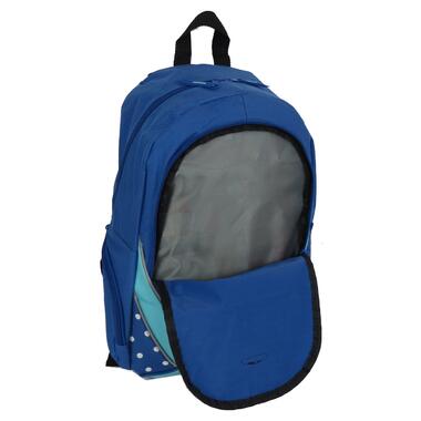 Молодіжний рюкзак 25L SemiLine синій в горох фото №6