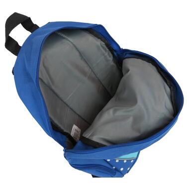 Молодіжний рюкзак 25L SemiLine синій в горох фото №8