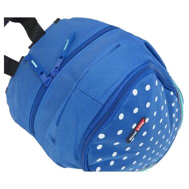 Молодіжний рюкзак 25L SemiLine синій в горох фото №9