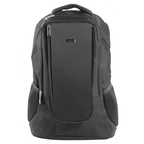 Рюкзак з відділом ноутбука 15,6 дюймів Natec Zebu чорний фото №3