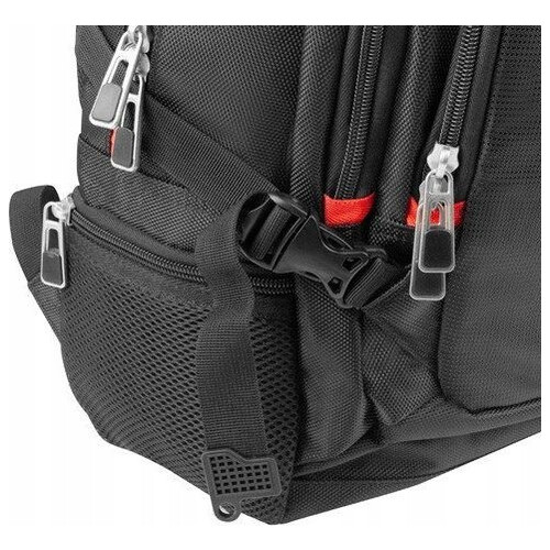 Рюкзак із відділенням для ноутбука 15,6 дюймів Natec Merino чорний фото №10