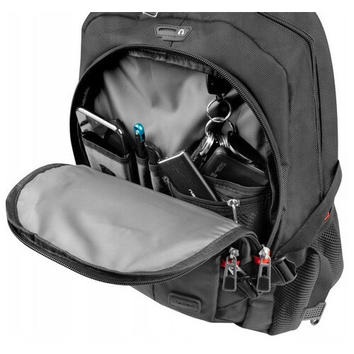 Рюкзак із відділенням для ноутбука 15,6 дюймів Natec Merino чорний фото №8