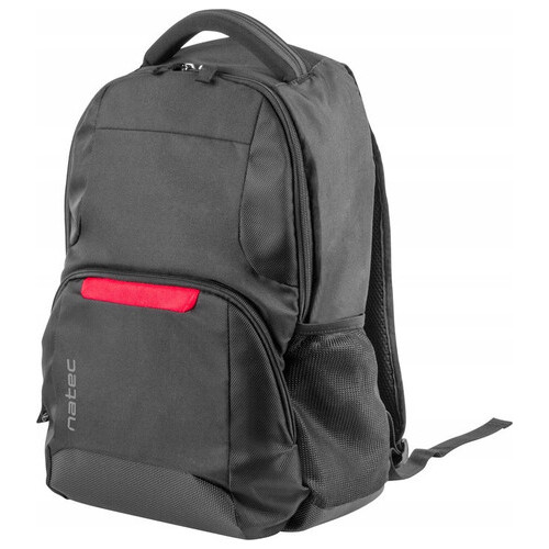 Легкий рюкзак з ноутбуком 15,6 дюймів Natec Eland чорний фото №3