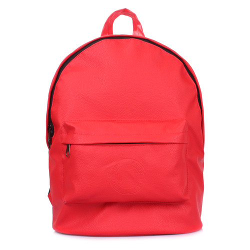 Жіночий рюкзак Poolparty Червоний (backpack-pu-red) фото №1