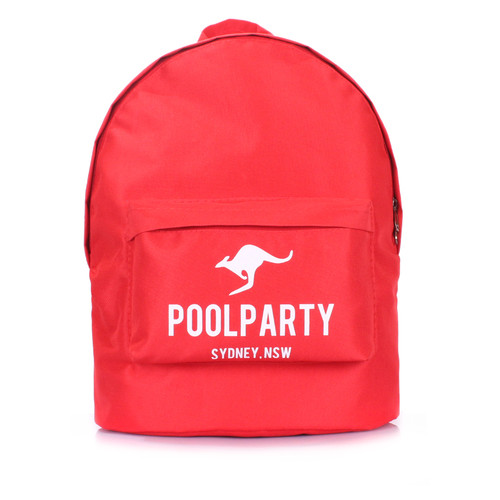Рюкзак молодіжний Poolparty Червоний (backpack-oxford-red) фото №1