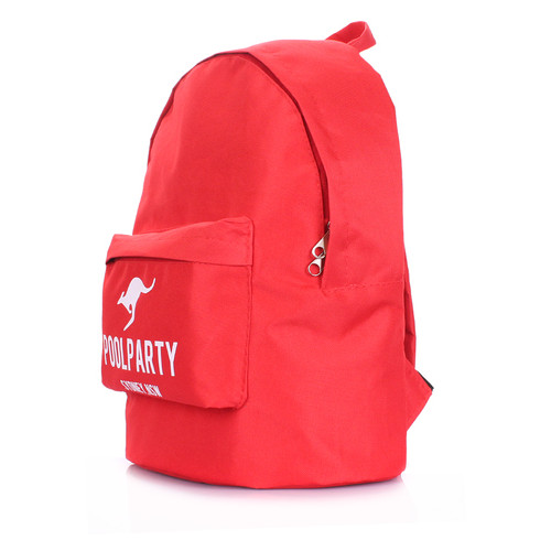 Рюкзак молодіжний Poolparty Червоний (backpack-oxford-red) фото №2
