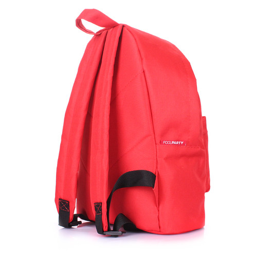 Рюкзак молодіжний Poolparty Червоний (backpack-oxford-red) фото №3