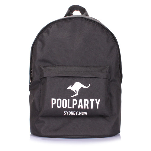 Рюкзак молодіжний Poolparty Чорний (backpack-oxford-black) фото №1