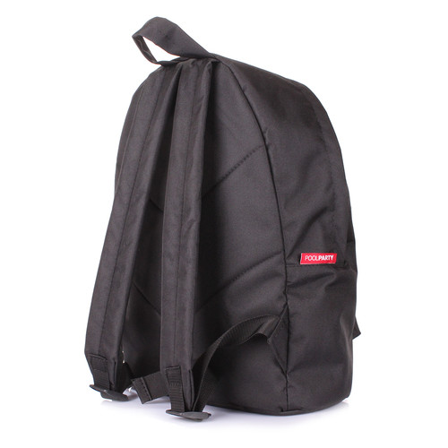 Рюкзак молодіжний Poolparty Чорний (backpack-oxford-black) фото №3
