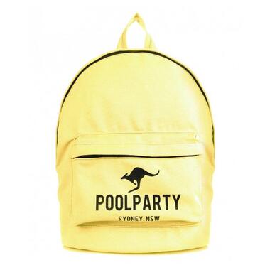 Міський рюкзак POOLPARTY жовтий (backpack-oxford-yellow) фото №1
