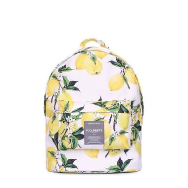 Міський рюкзак POOLPARTY з лимонами (backpack-lemons) фото №1