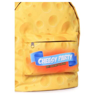 Міський рюкзак POOLPARTY з сирним принтом (рюкзак-сирник) фото №6