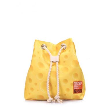 Літній рюкзак POOLPARTY Pack із сирним принтом (pack-cheese) фото №1