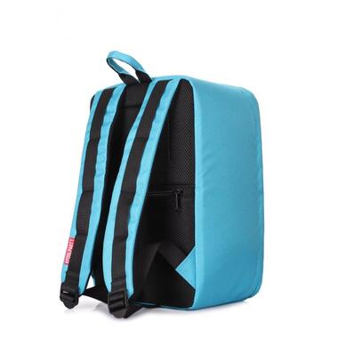 Рюкзак для ручної поклажі POOLPARTY Hub 40x25x20см Ryanair / Wizz Air / МАУ блакитний (hub-sky) фото №3