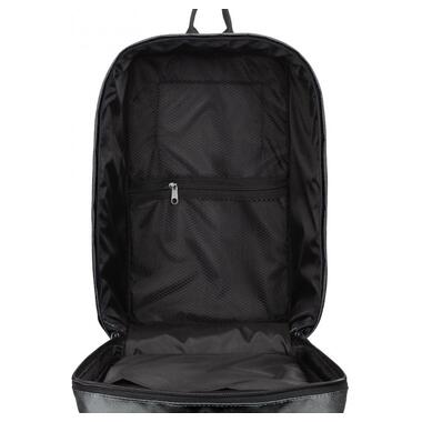 Рюкзак для ручної поклажі POOLPARTY Hub 40x25x20см Ryanair / Wizz Air / МАУ чорний (hub-black) фото №4