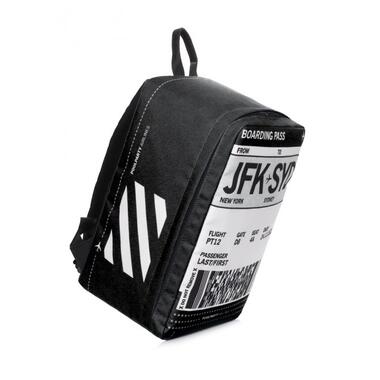 Рюкзак для ручної поклажі POOLPARTY Hub 40x25x20см Ryanair / Wizz Air / МАУ чорний (hub-black) фото №5