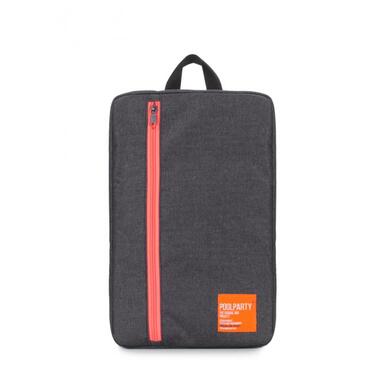 Рюкзак для ручної поклажі POOLPARTY Lowcost 40x25x20см Ryanair / Wizz Air / МАУ сірий (lowcost-grey) фото №1