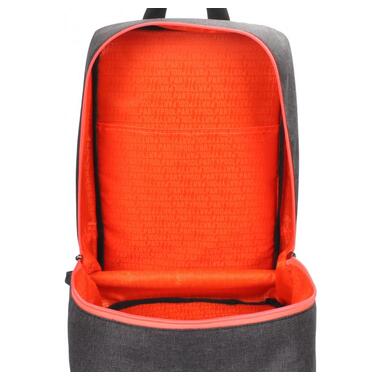 Рюкзак для ручної поклажі POOLPARTY Lowcost 40x25x20см Ryanair / Wizz Air / МАУ сірий (lowcost-grey) фото №4