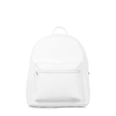 Жіночий рюкзак POOLPARTY Xs білий (xs-pu-white) фото №1