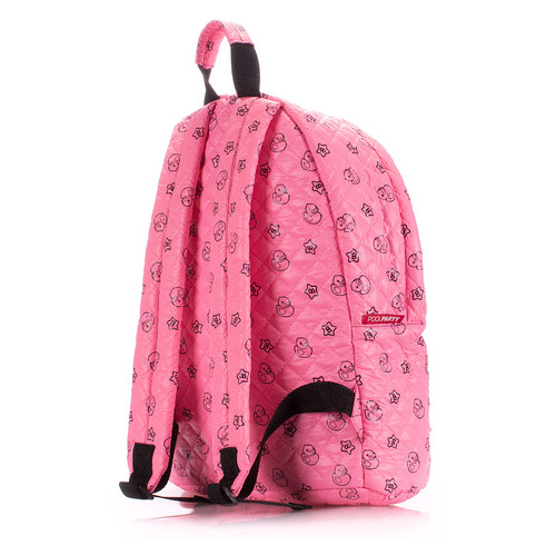 Рюкзак Poolparty молодіжний (backpack-theone-pink-ducks) фото №3