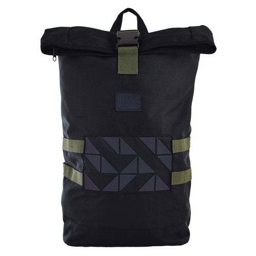 Міський рюкзак Smart Roll-top T-70 Navigator black (557240) фото №3
