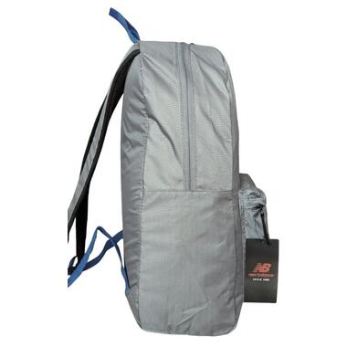 Легкий рюкзак спортивний 22L New Balance OPP Core Backpack сірий фото №3