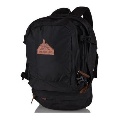 Чоловічий рюкзак для ноутбука Onepolar W1771-black фото №1