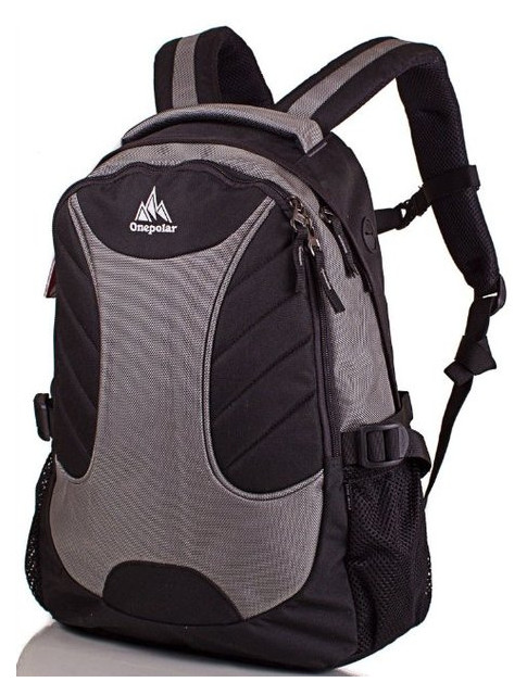 Чоловічий рюкзак для ноутбука Onepolar W1307-grey фото №1