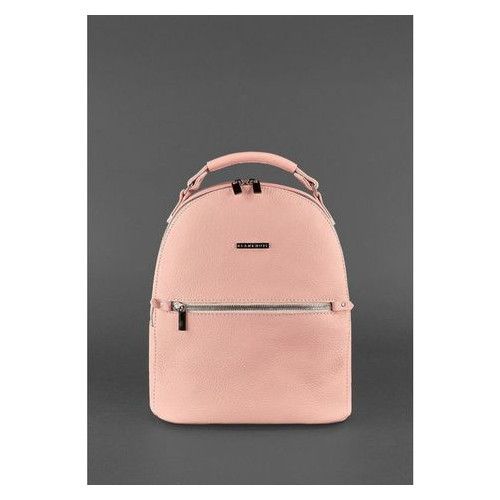 Шкіряний жіночий міні-рюкзак Kylie рожевий Blank Note BN-BAG-22-barbi фото №2