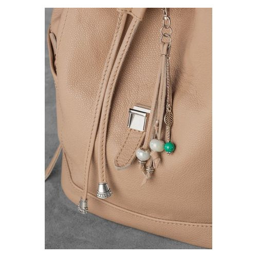 Шкіряний жіночий рюкзак Олсен світло-бежевий Blank Note BN-BAG-13-crem-brule фото №5