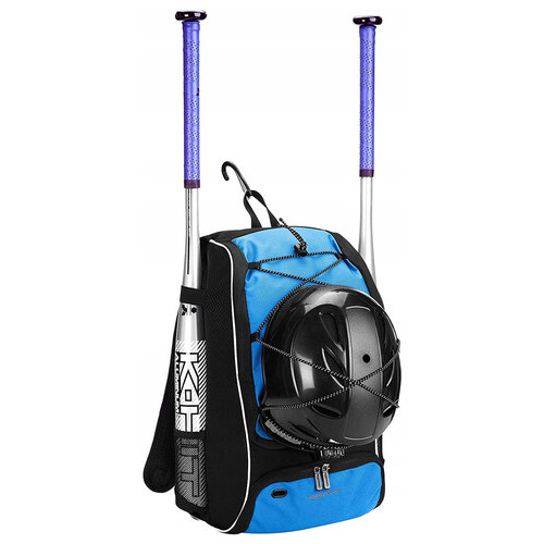 Спортивний рюкзак 22L Amazon Basics чорний із синім фото №3