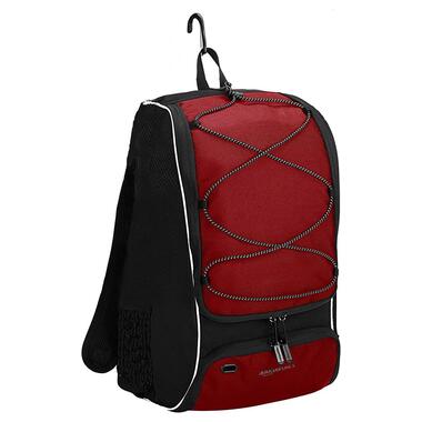 Спортивний рюкзак 22L Amazon Basics чорний з бордовим фото №1