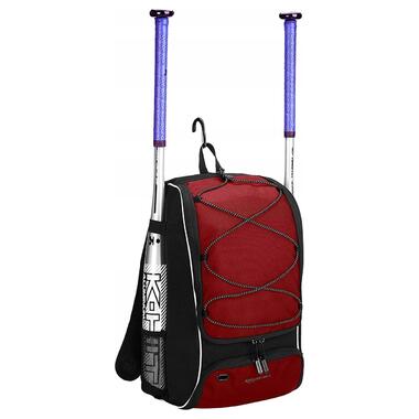 Спортивний рюкзак 22L Amazon Basics чорний з бордовим фото №2