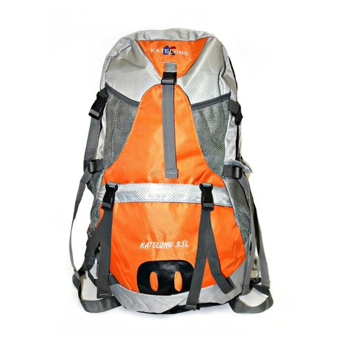 Рюкзак туристический Irmana серо оранжевый универсал Серый фото №2