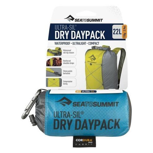 Рюкзак Sea To Summit Ultra-Sil Dry Day Pack 22 Pacific Blue (STS AUDDPPB) фото №2