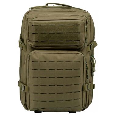 Рюкзак тактичний 2Е 45L Laser Cut зелений (2E-MILTACBKP-45L-OG) фото №5