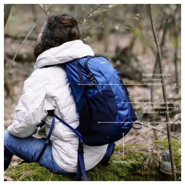 Рюкзак туристический Tribe Urban 25 л blue (T-IC-0022-blue) фото №12