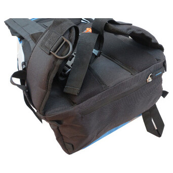 Туристичний похідний рюкзак 45L Adventuridge блакитний з сірим фото №9