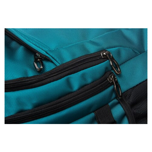Рюкзак туристичний водостійкий Wings Бірюзовий для ручної поклажі - 21001323 фото №5
