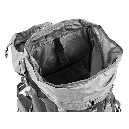 Рюкзак туристический каркасный Color Life 60 л с нижним входом черный (GA-172-BK) фото №8