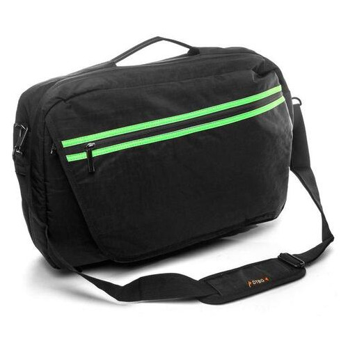 Рюкзак - сумка для ноутбука BST 320017 Чорна фото №3